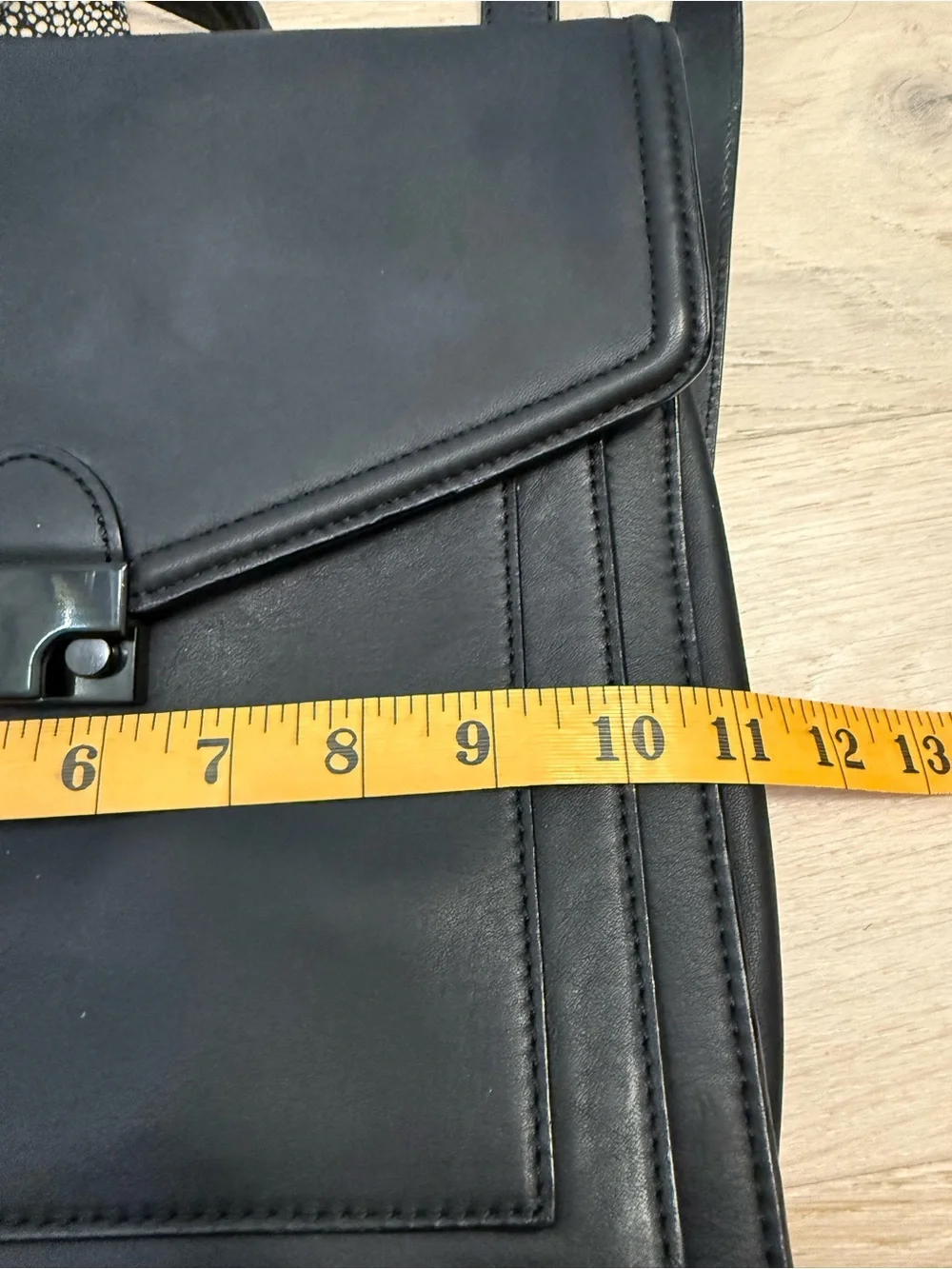 Loeffler Randall Black Leather Convertible Backpack or Crossbody Rare Bag